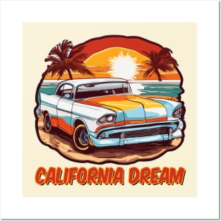 California Dream Posters and Art